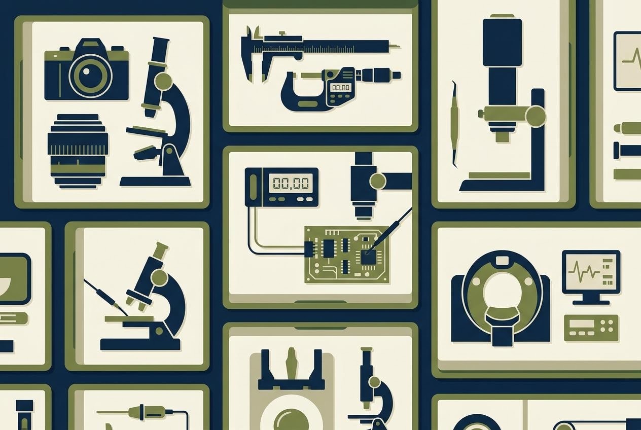 精密機器銘柄を整理するノートのイメージ